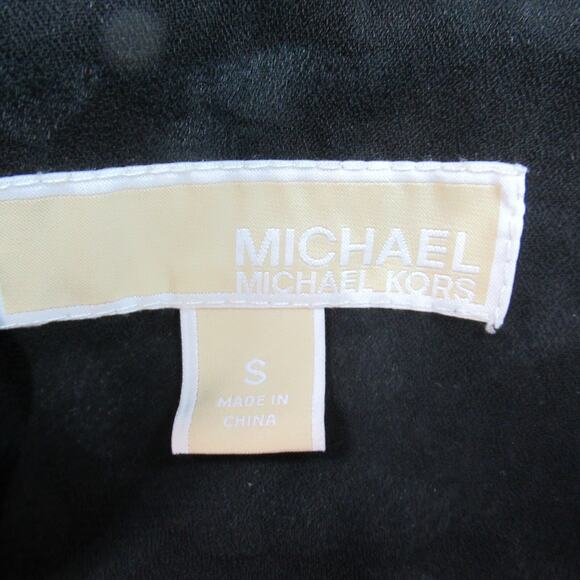 Michael Kors Dress Womens S Blue Gray Snake Skin Rhinestones Sleeveless Sheath - Picture 2 of 11